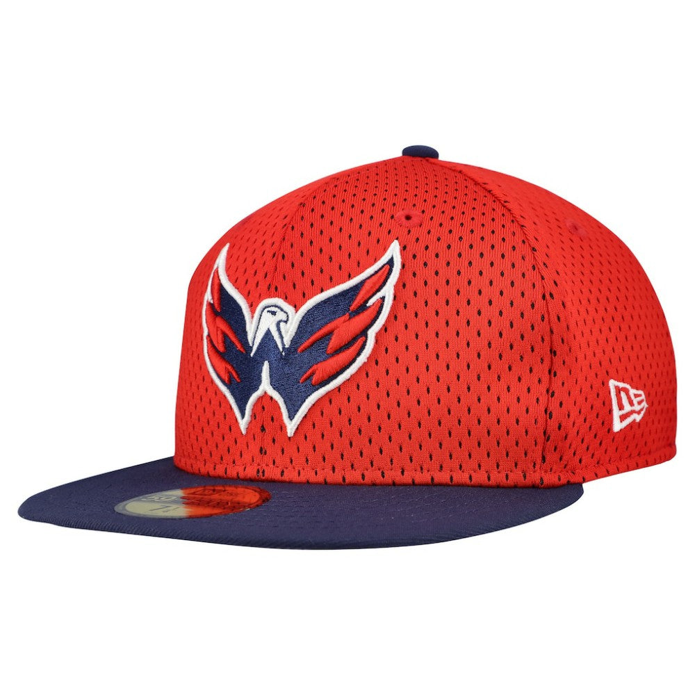 Washington Capitals New Era Mesh Crown Two-Tone 59FIFTY Fitted Hat For Sale