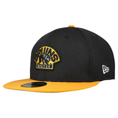 Boston Bruins New Era Mesh Crown Two-Tone 59FIFTY Fitted Hat For Sale