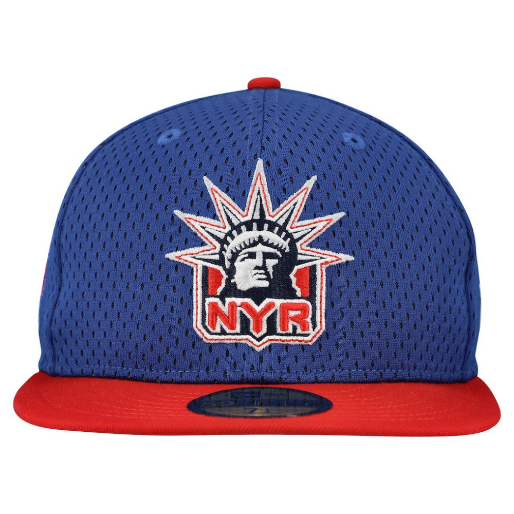 New York Rangers New Era Mesh Crown Two-Tone 59FIFTY Fitted Hat Outlet