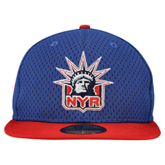 New York Rangers New Era Mesh Crown Two-Tone 59FIFTY Fitted Hat Outlet
