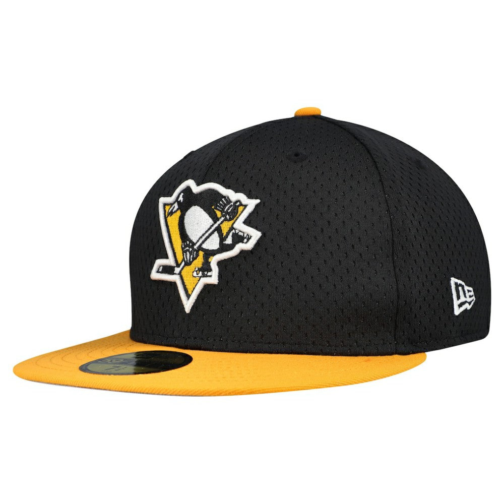 Pittsburgh Penguins New Era Mesh Crown Two-Tone 59FIFTY Fitted Hat For Sale
