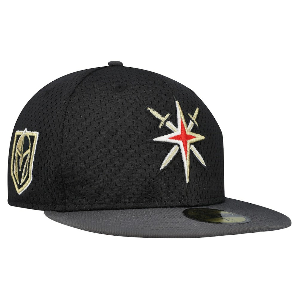 Vegas Golden Knights New Era Mesh Crown Two-Tone 59FIFTY Fitted Hat Outlet