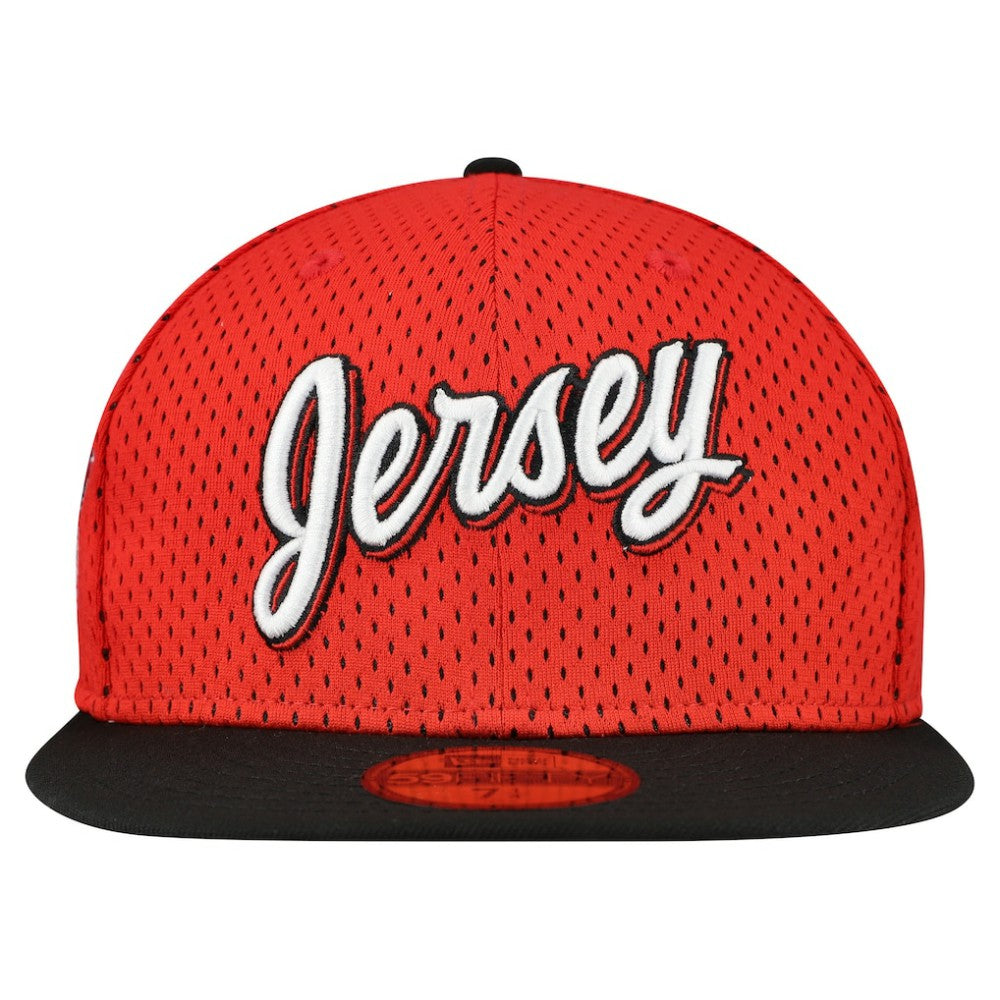 New Jersey Devils New Era Mesh Crown Two-Tone 59FIFTY Fitted Hat For Sale
