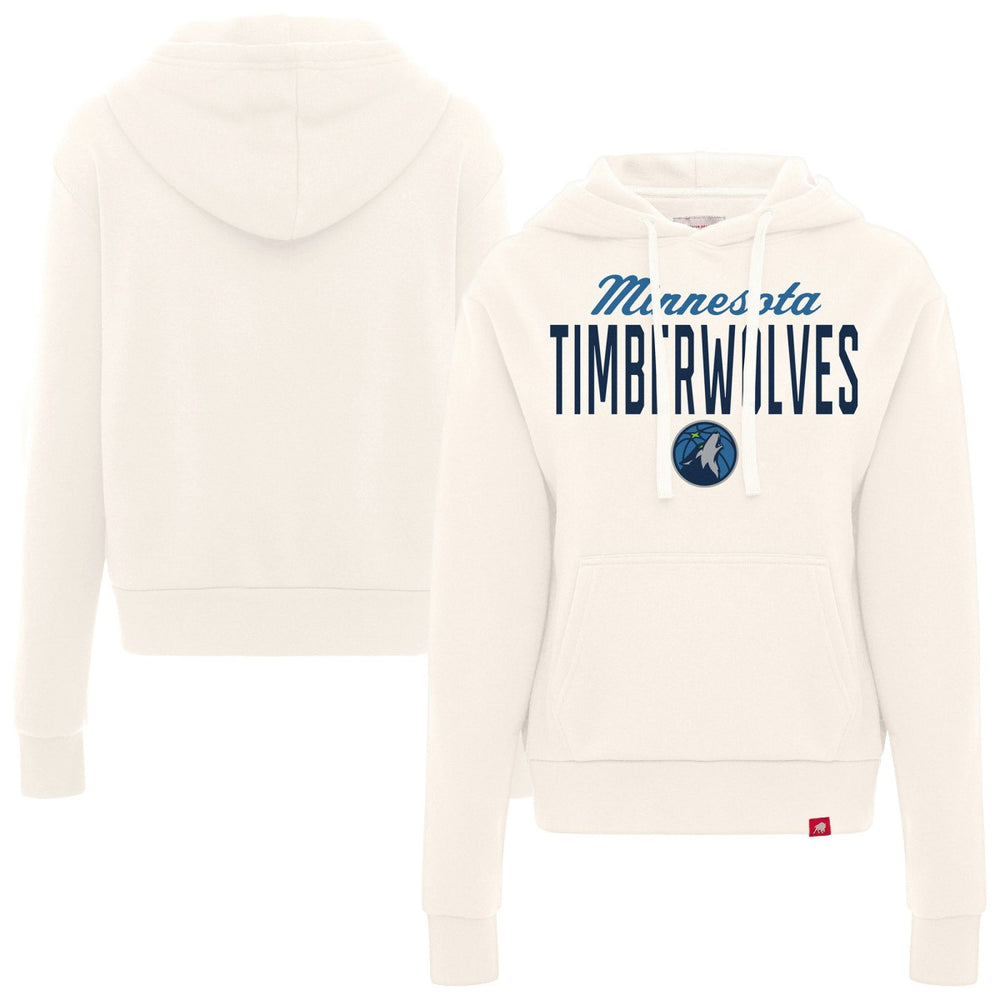 Minnesota Timberwolves Sportiqe Women's Ava Boxy Tri-Blend Pullover Hoodie For Sale