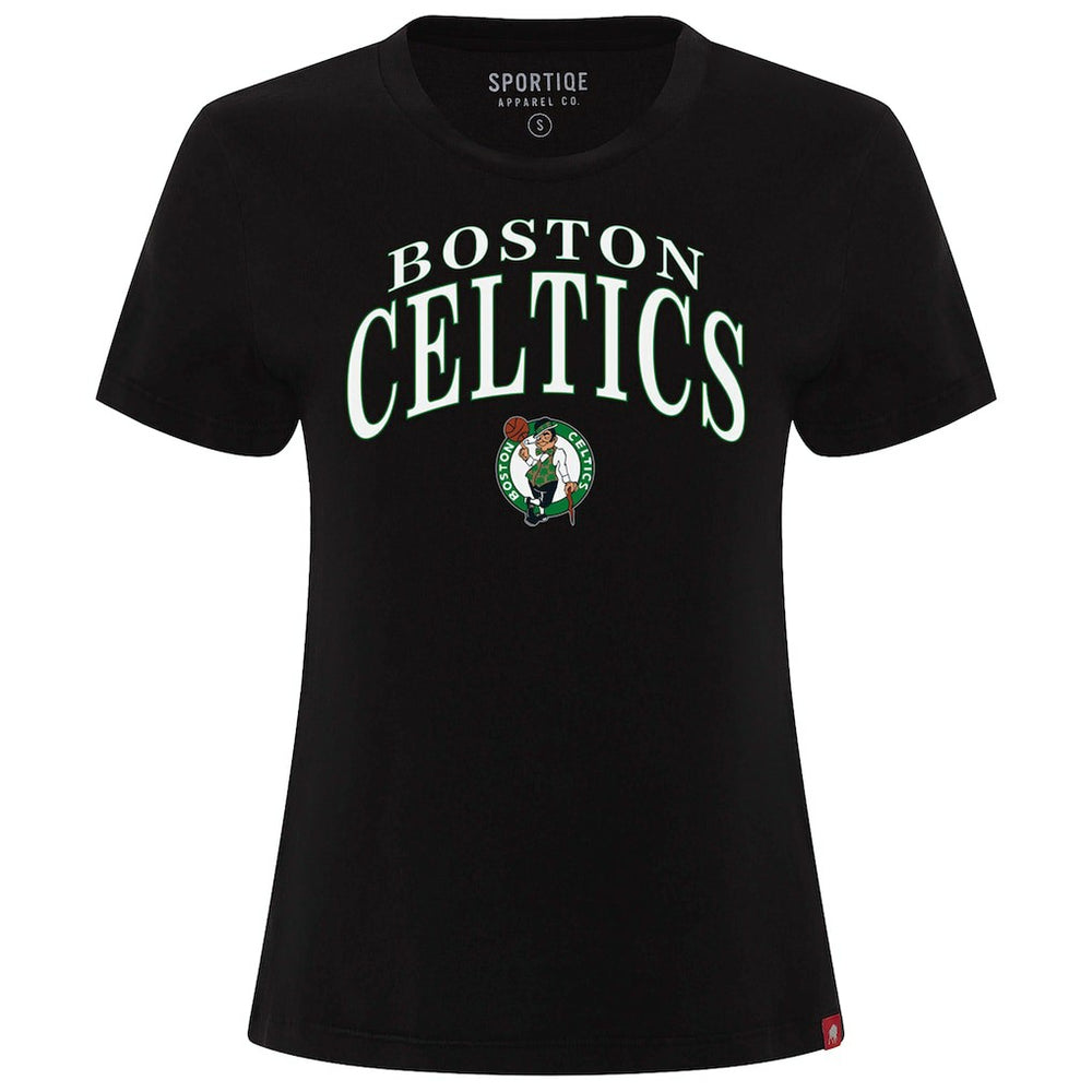 Boston Celtics Sportiqe Women's Arcadia Boxy T-Shirt On Sale