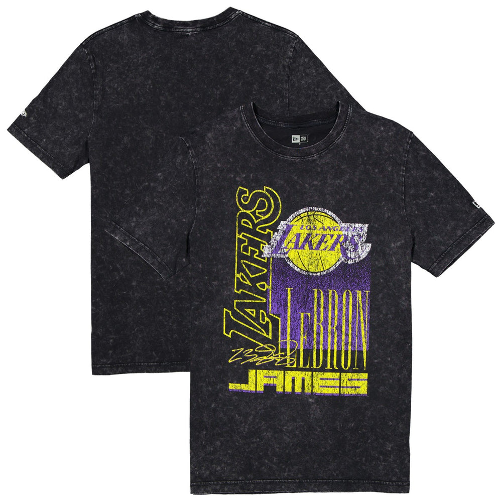 LeBron James Los Angeles Lakers Full Court Press Mineral Wash Player T-Shirt For Sale