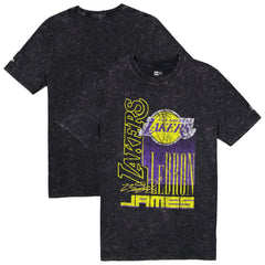 LeBron James Los Angeles Lakers Full Court Press Mineral Wash Player T-Shirt For Sale