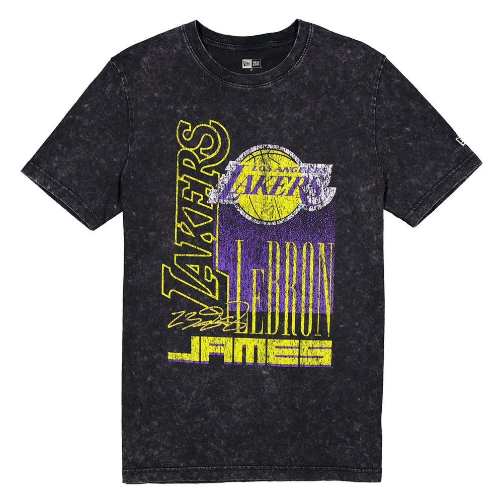 LeBron James Los Angeles Lakers Full Court Press Mineral Wash Player T-Shirt For Sale