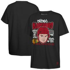 Connor Bedard Chicago Blackhawks Mitchell & Ness Youth Caricature T-Shirt On Sale