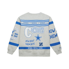 Dallas Cowboys Mitchell & Ness All Over Print Retro Fleece Sweatshirt