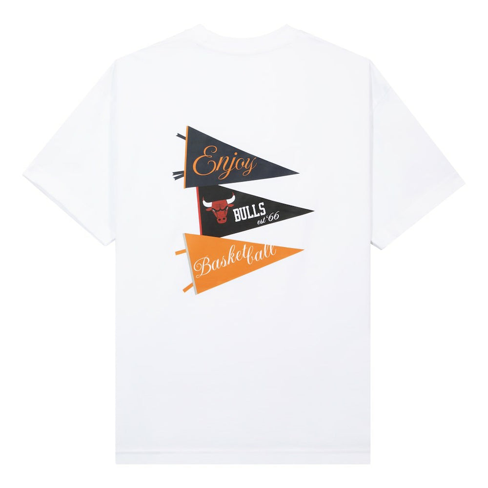 Enjoy Basketball x Chicago Bulls Unisex Hoop Enthusiast Capsule Collection T-Shirt - White outlet On Sale
