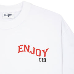 Enjoy Basketball x Chicago Bulls Unisex Hoop Enthusiast Capsule Collection T-Shirt - White outlet On Sale