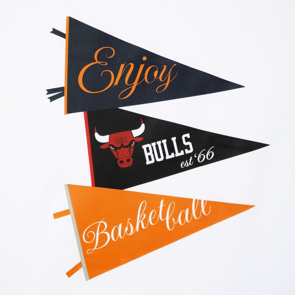 Enjoy Basketball x Chicago Bulls Unisex Hoop Enthusiast Capsule Collection T-Shirt - White outlet On Sale