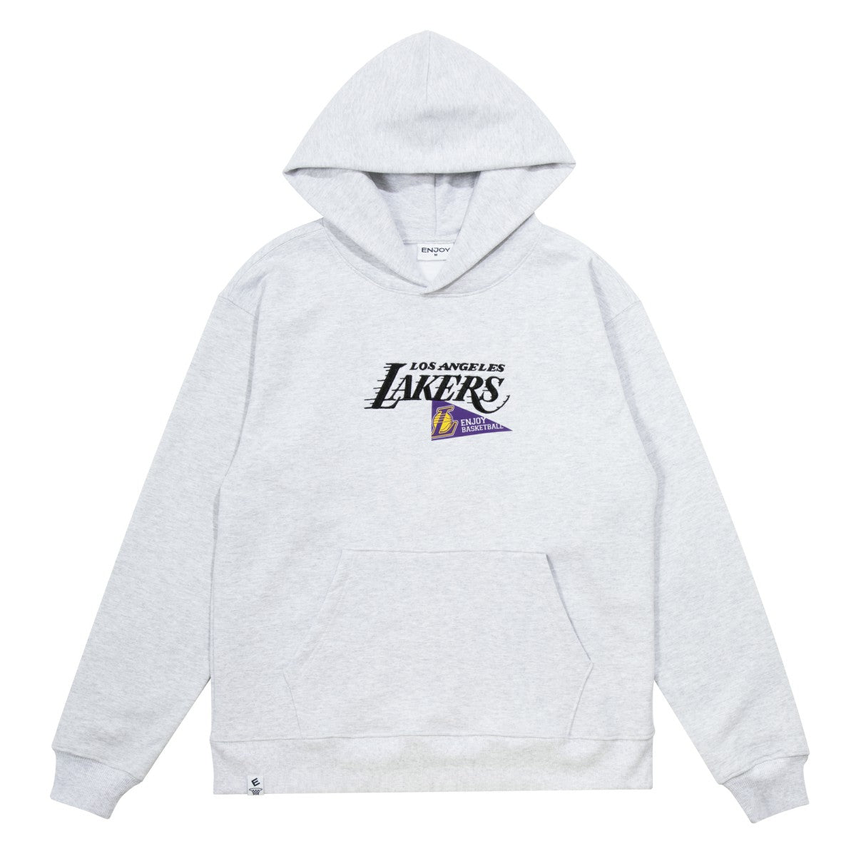 Enjoy Basketball x Los Angeles Lakers Unisex Hoop Enthusiast Capsule Collection Pullover Hoodie - Heather Gray shop Discount