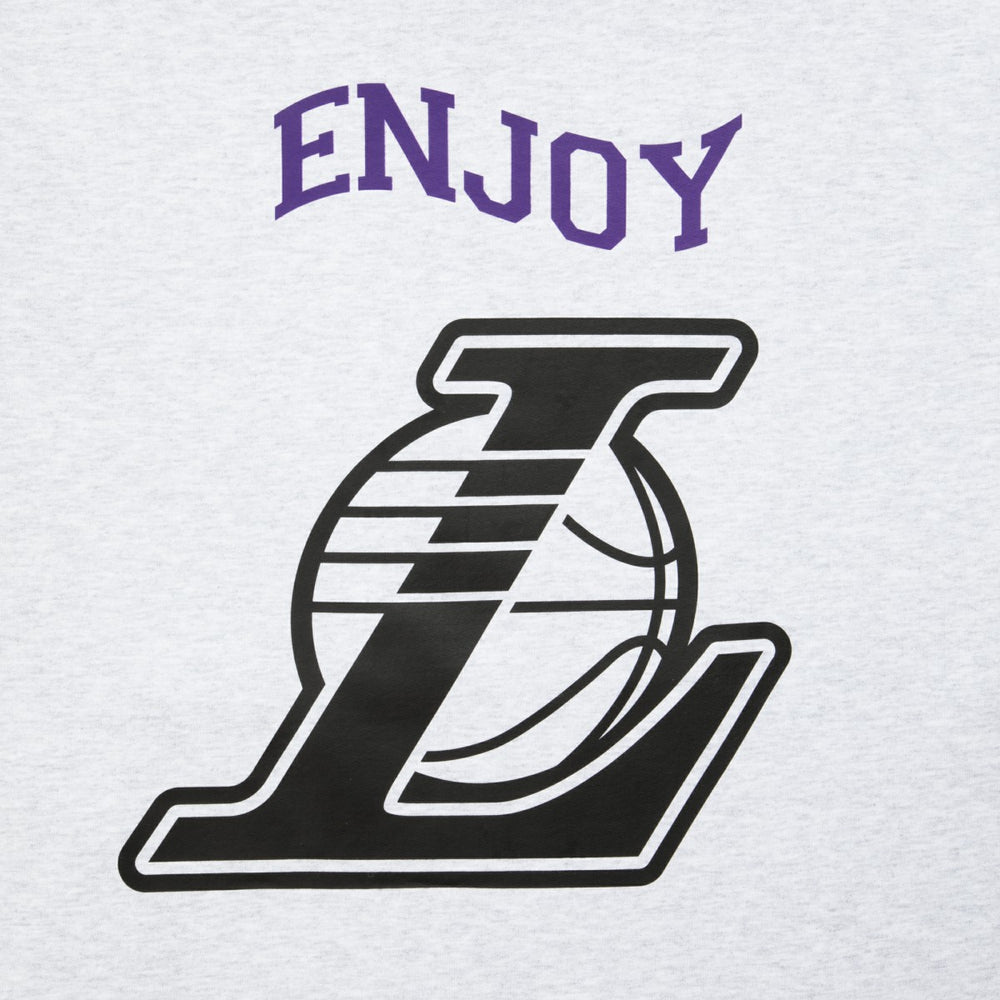 Enjoy Basketball x Los Angeles Lakers Unisex Hoop Enthusiast Capsule Collection Pullover Hoodie - Heather Gray shop Discount