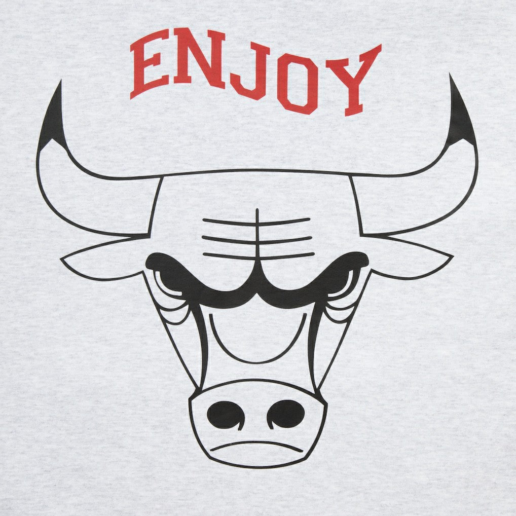 Enjoy Basketball x Chicago Bulls Unisex Hoop Enthusiast Capsule Collection Pullover Hoodie - Heather Gray on sale On Sale