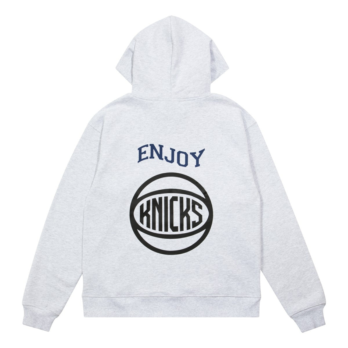 Enjoy Basketball x New York Knicks Unisex Hoop Enthusiast Capsule Collection Pullover Hoodie - Heather Gray outlet On Sale
