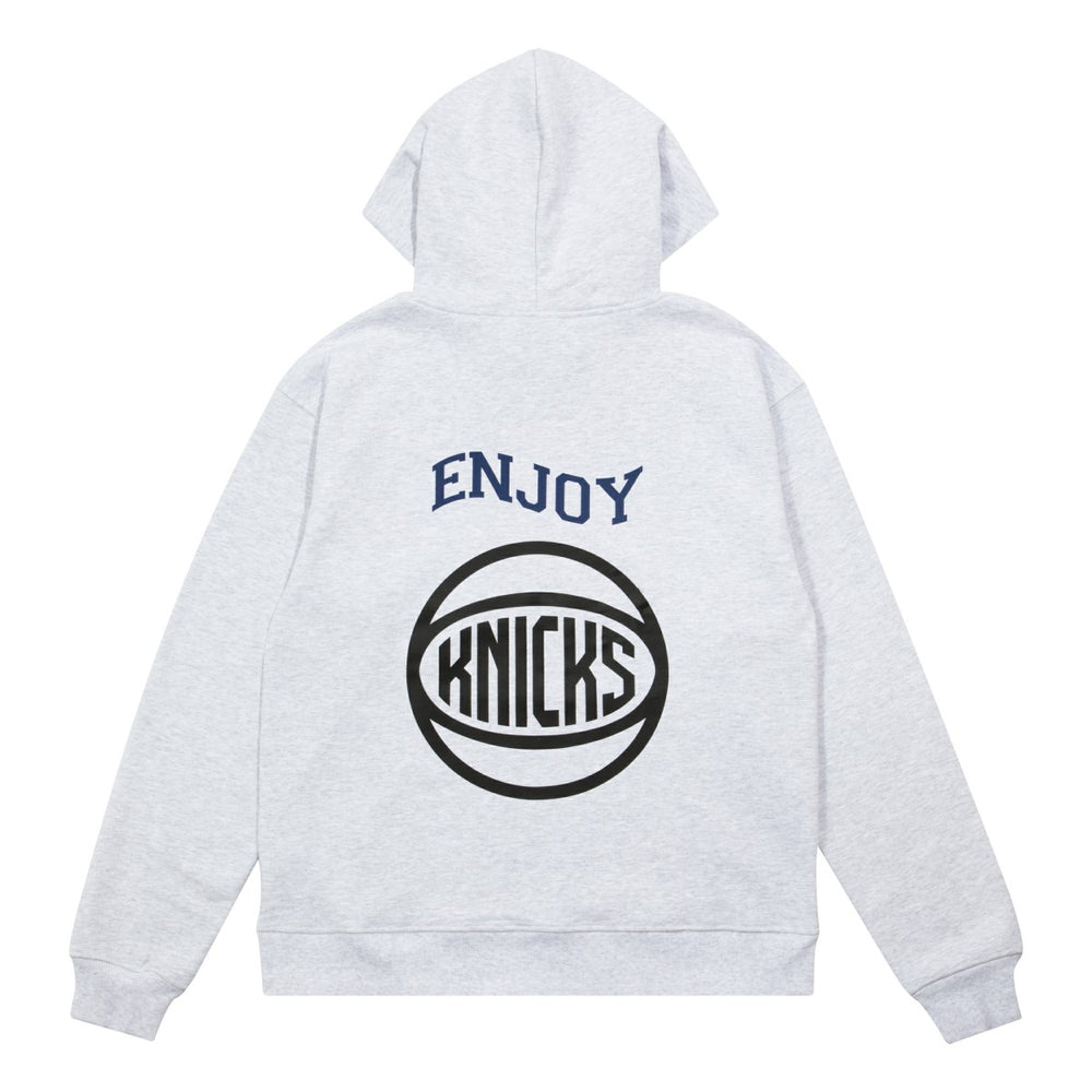 Enjoy Basketball x New York Knicks Unisex Hoop Enthusiast Capsule Collection Pullover Hoodie - Heather Gray outlet On Sale