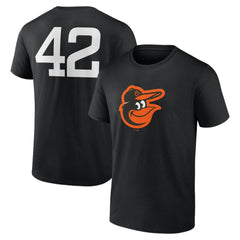 Baltimore Orioles Jackie Robinson Day Name & Number T-Shirt | MLB For sale