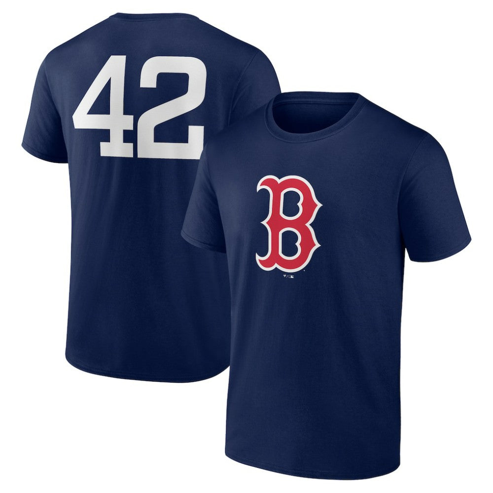Boston Red Sox Jackie Robinson Day Name & Number T-Shirt | MLB On Sale