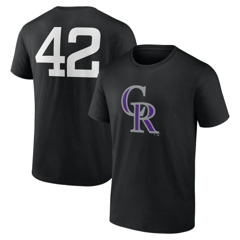 Colorado Rockies Jackie Robinson Day Name & Number T-Shirt | MLB Online