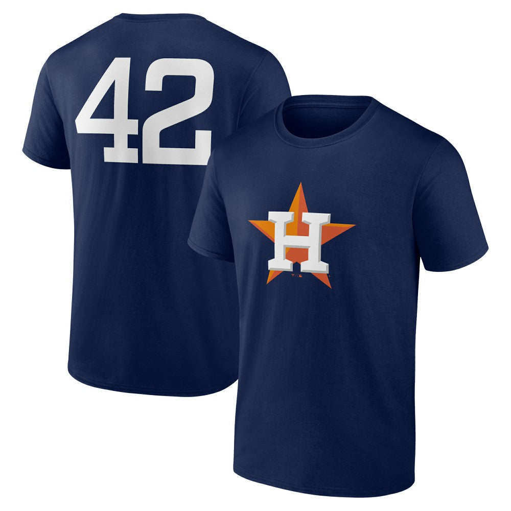 Houston Astros Jackie Robinson Day Name & Number T-Shirt | MLB New