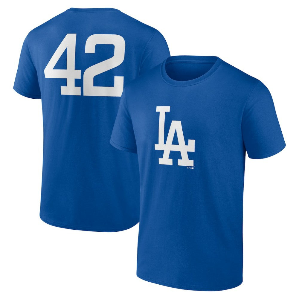 Los Angeles Dodgers Jackie Robinson Day Name & Number T-Shirt | MLB On Sale
