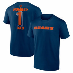 Chicago Bears  #1 Dad Jersey T-Shirt