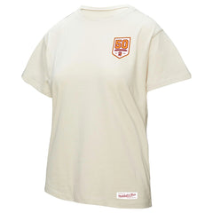 Tampa Bay Buccaneers Mitchell & Ness Women's 50th Season Pirate Oversized Boyfriend T-Shirt