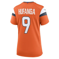 Denver Broncos Nike Talanoa Hufanga  Women's Team Game Jersey