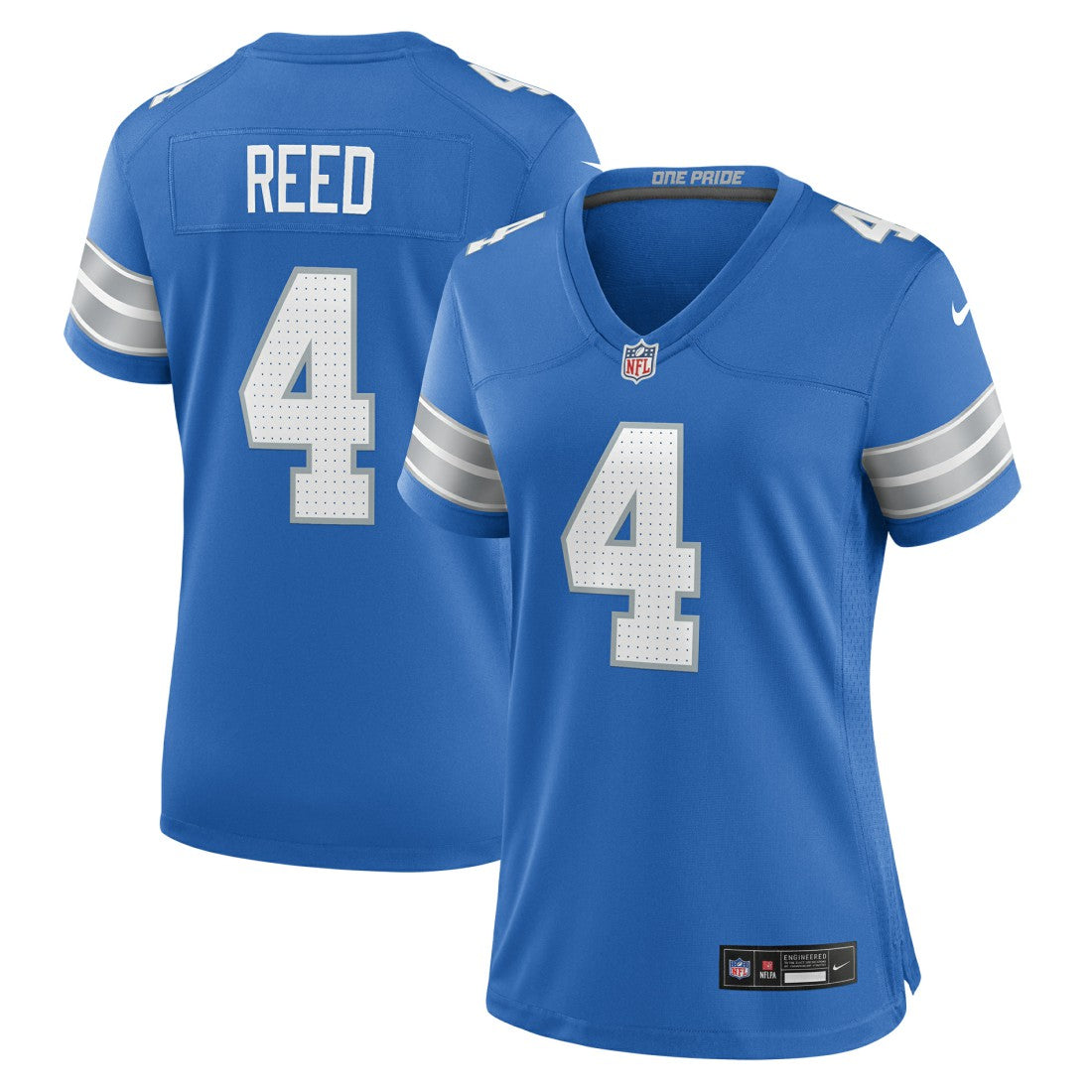 Detroit Lions Nike D.J. Reed  Women's Team Game Jersey