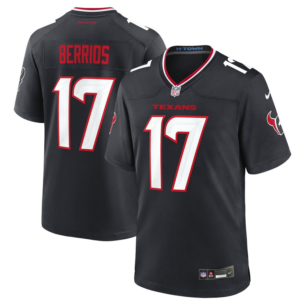 Houston Texans Nike Braxton Berrios  Team Game Jersey
