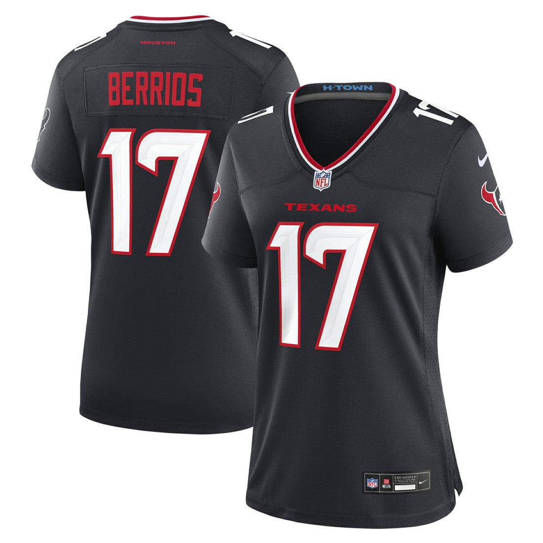 Houston Texans Nike Braxton Berrios  Women's Team Game Jersey