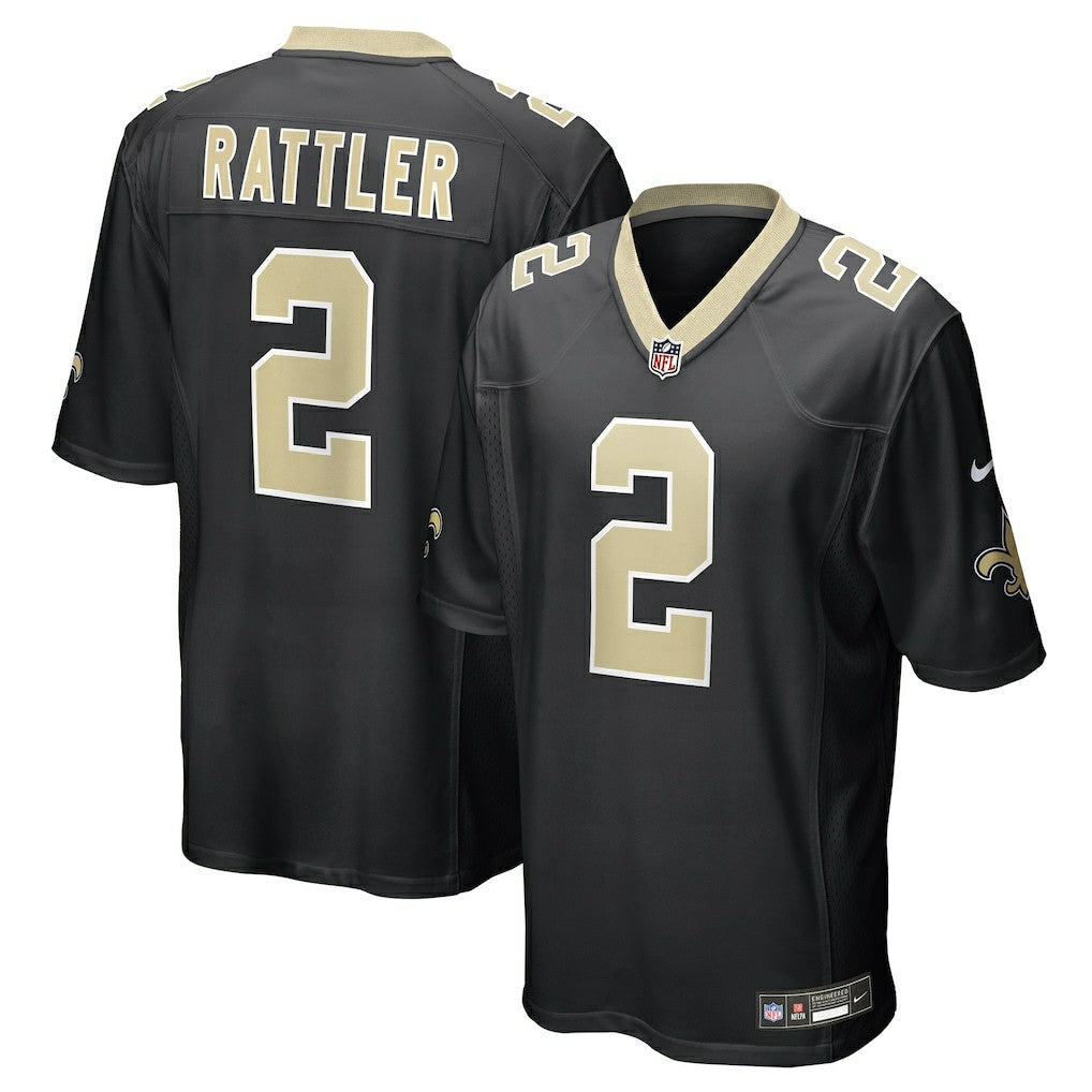 New Orleans Saints Nike Spencer Rattler  Team Game Jersey