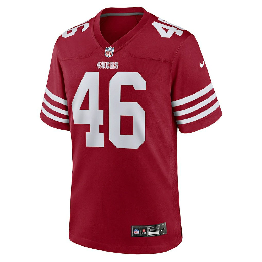 San Francisco 49ers Nike Jon Weeks  Team Game Jersey