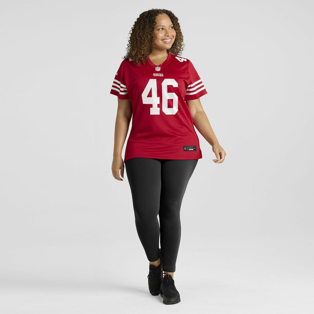 San Francisco 49ers Nike Jon Weeks  Women's Team Game Jersey