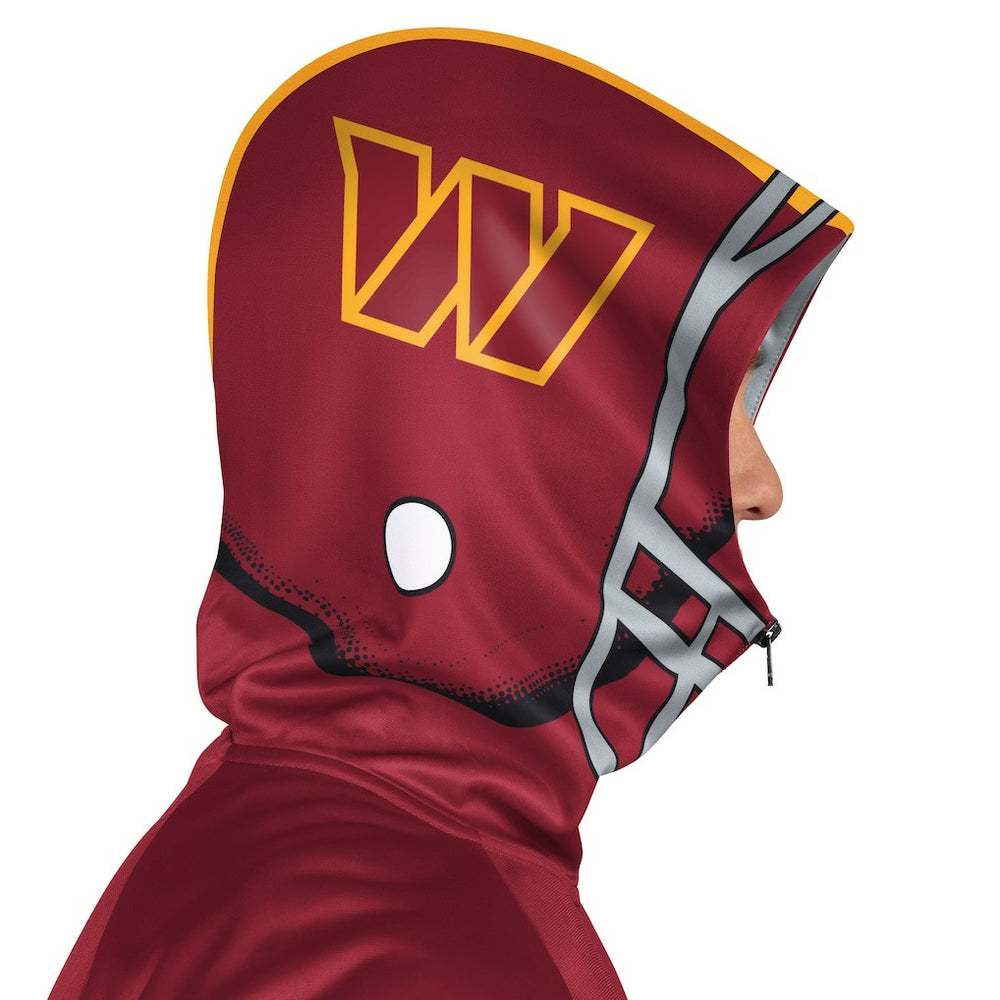 Washington Commanders  Pro Player Helmet Full-Zip Hooded Track Jacket