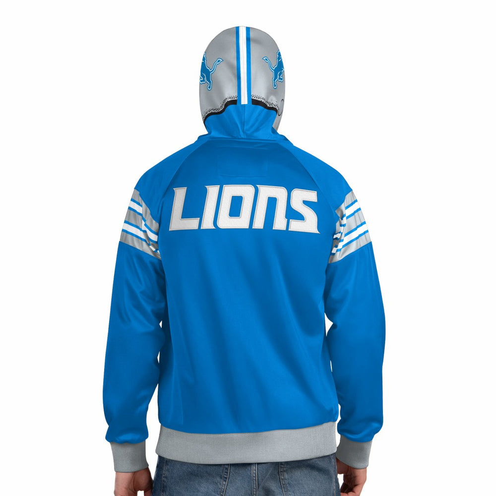 Detroit Lions  Pro Player Helmet Full-Zip Hooded Track Jacket
