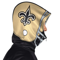 New Orleans Saints  Pro Player Helmet Full-Zip Hooded Track Jacket