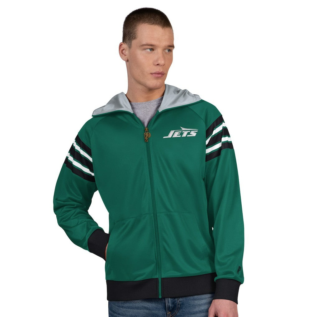 New York Jets  Pro Player Helmet Full-Zip Hooded Track Jacket