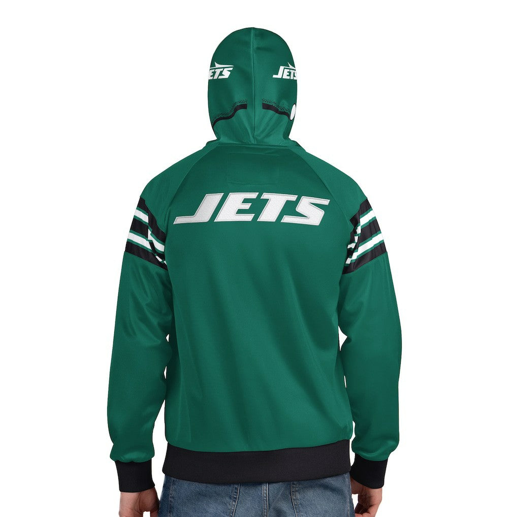 New York Jets  Pro Player Helmet Full-Zip Hooded Track Jacket