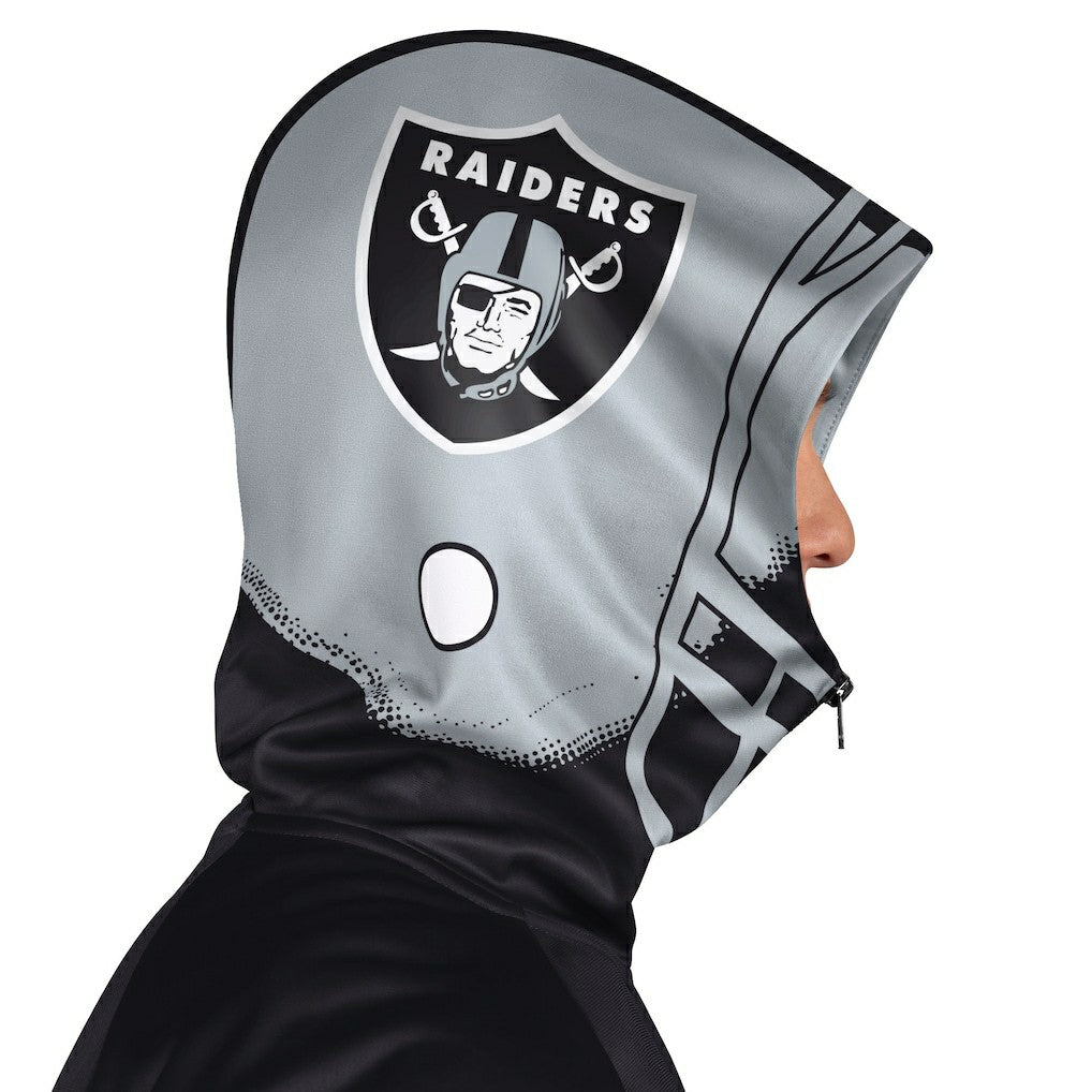 Las Vegas Raiders  Pro Player Helmet Full-Zip Hooded Track Jacket