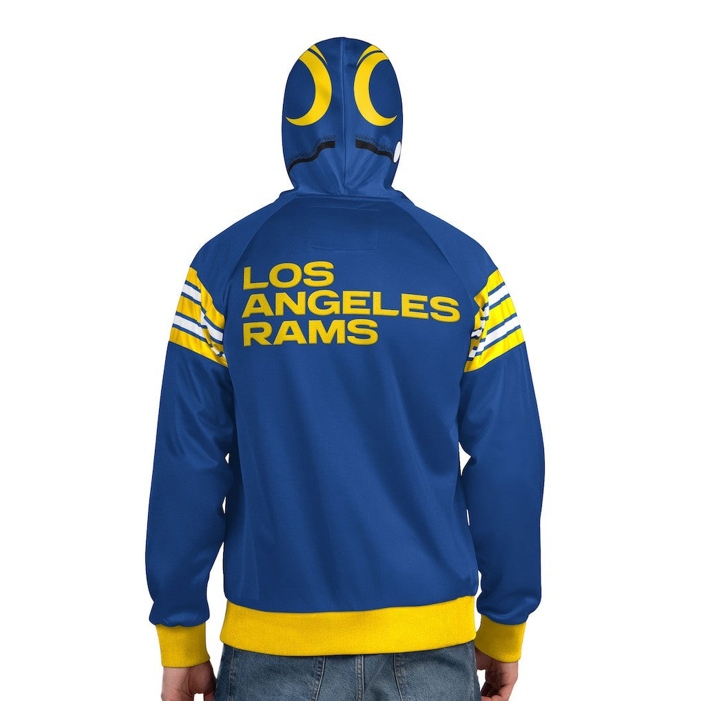 Los Angeles Rams  Pro Player Helmet Full-Zip Hooded Track Jacket