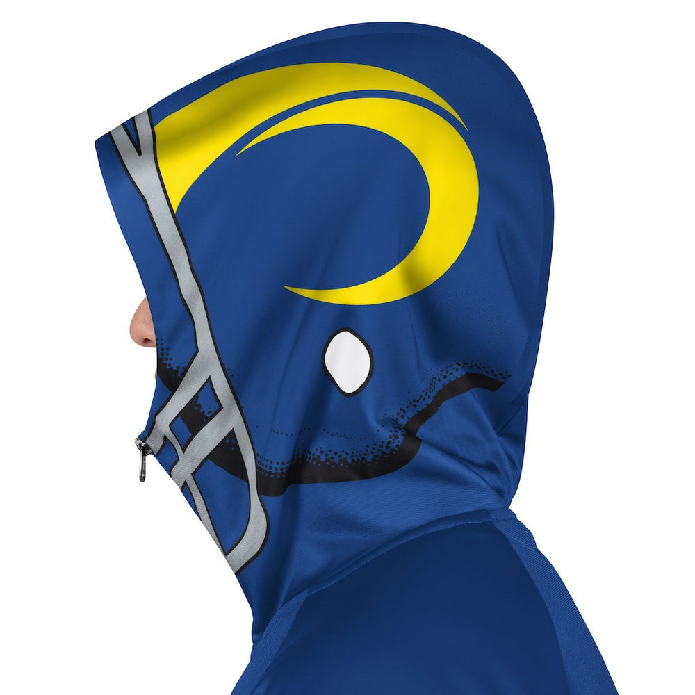 Los Angeles Rams  Pro Player Helmet Full-Zip Hooded Track Jacket