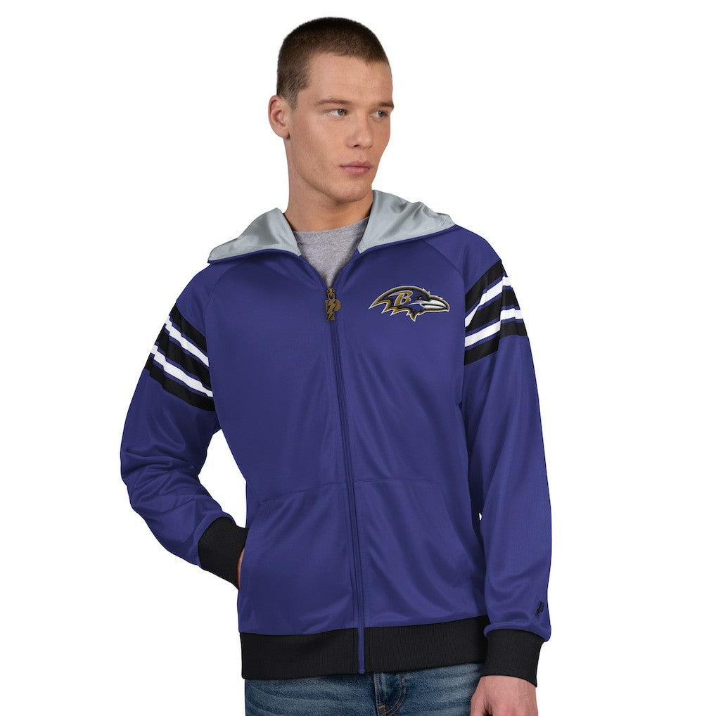 Baltimore Ravens  Pro Player Helmet Full-Zip Hooded Track Jacket