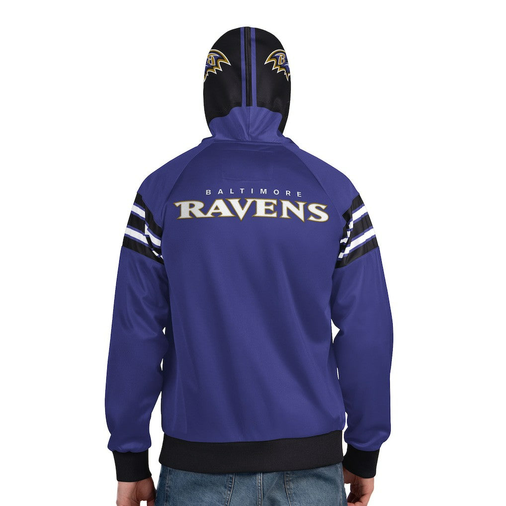Baltimore Ravens  Pro Player Helmet Full-Zip Hooded Track Jacket