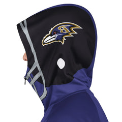 Baltimore Ravens  Pro Player Helmet Full-Zip Hooded Track Jacket
