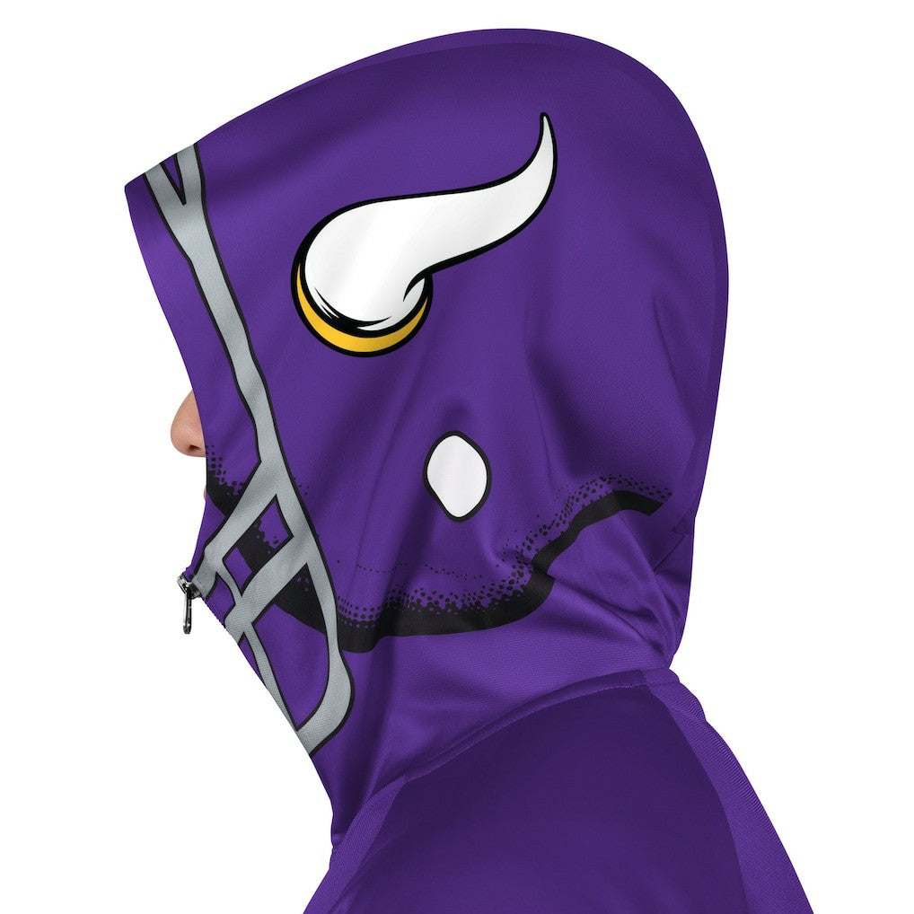 Minnesota Vikings  Pro Player Helmet Full-Zip Hooded Track Jacket