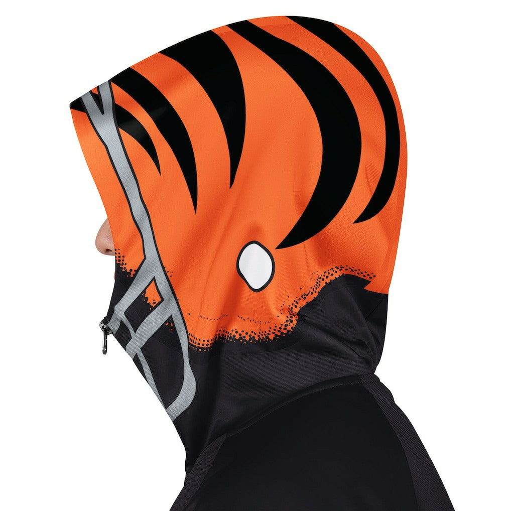 Cincinnati Bengals  Pro Player Helmet Full-Zip Hooded Track Jacket