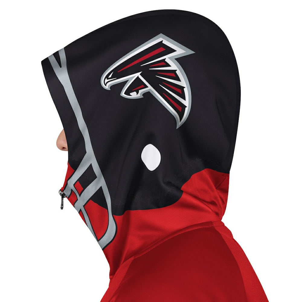 Atlanta Falcons  Pro Player Helmet Full-Zip Hooded Track Jacket
